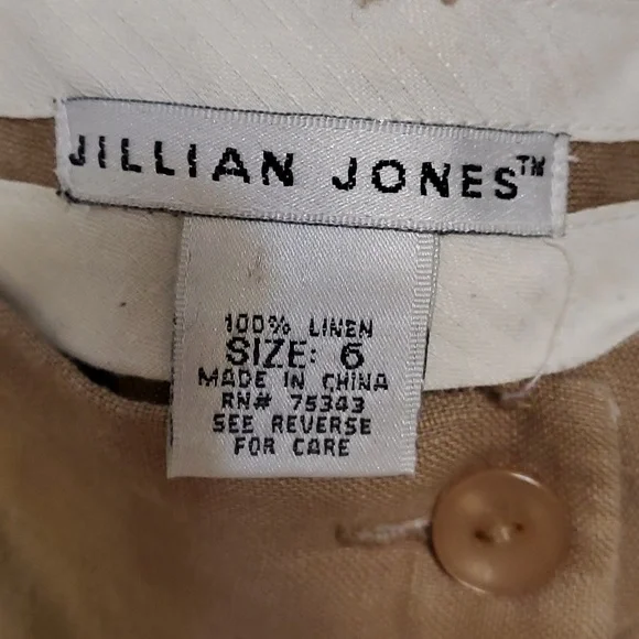 Crop Linen Pants - Picture 5 of 8